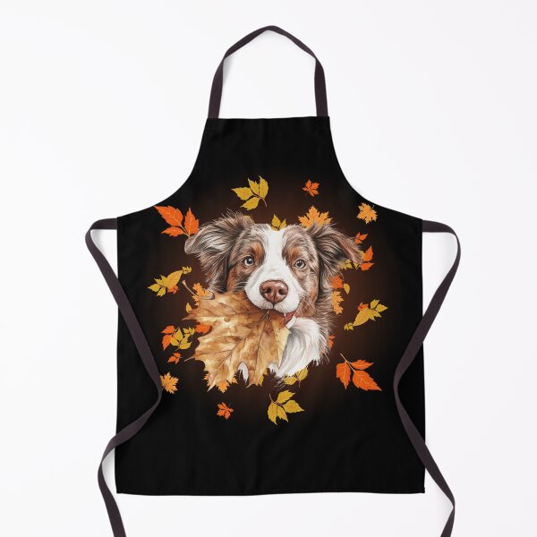 Item preview, Happy Dog - Fall Leaves designed and sold by TherezaDesign.