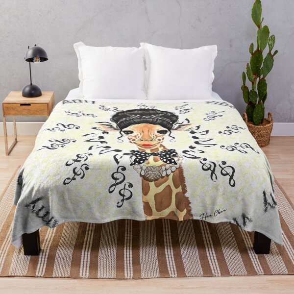 Item preview, Amy Vibe Giraffe - Vintage Style Music Diva designed and sold by Hen-C-Art.