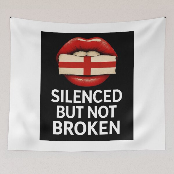 Item preview, Silenced But Not Broken – St George’s Cross Vintage Design designed and sold by Boski22.