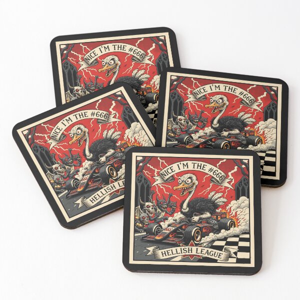Item preview, Hellish League Terrorific F1 Animals Race designed and sold by CoffinsArt.