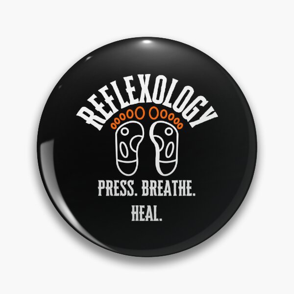 Item preview, Relexology,.Press. Breathe. Heal. Reflexology, designed and sold by klineart ★★★★★.