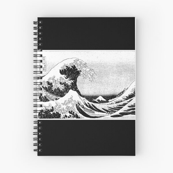 Item preview, Pen and ink sketch of Under the great wave designed and sold by stevepaint.