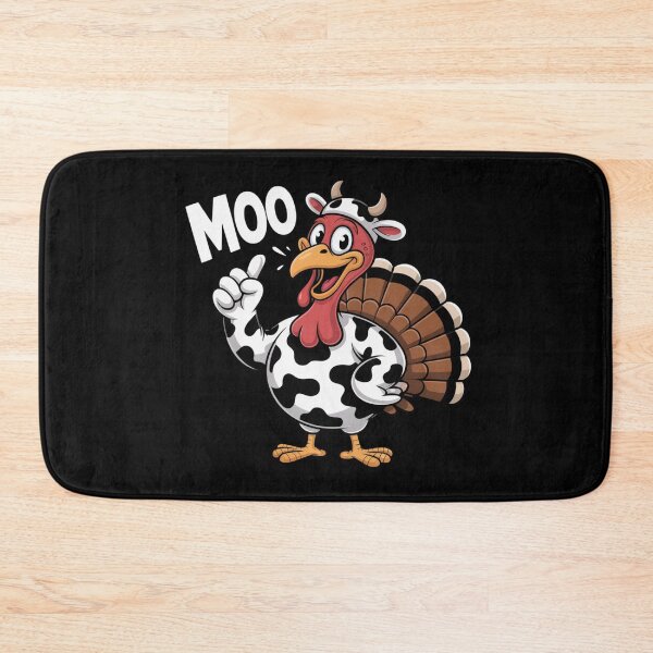 Item preview, Turkey Moo Funny Thanksgiving designed and sold by Dabbing Turtle Designs.