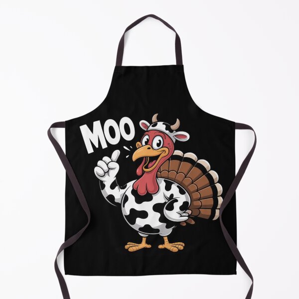 Item preview, Turkey Moo Funny Thanksgiving designed and sold by Dabbing Turtle Designs.