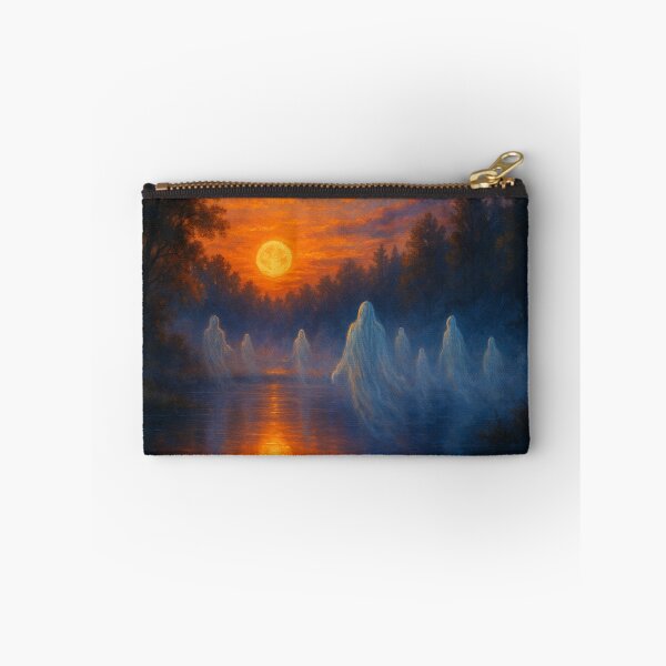 Item preview, Ethereal Halloween Art – Ghosts by the Lake designed and sold by SavageTeamArt.