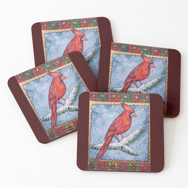 Item preview, Cardinal on Pine designed and sold by Kelly Jackson.