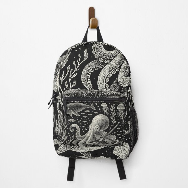 Item preview, Octopus Playing Violin Sea Life Music designed and sold by EdvvinStudios.