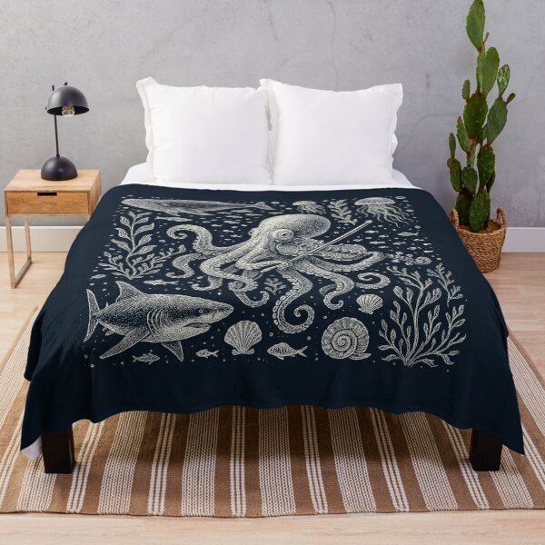 Item preview, Octopus Playing Violin Sea Life Music designed and sold by EdvvinStudios.