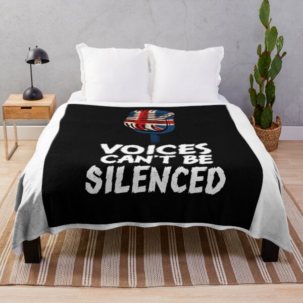 Item preview, Voices Can’t Be Silenced – Union Jack Punk Microphone Design designed and sold by Boski22.