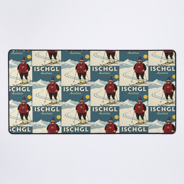 Item preview, Ischgl Austria Vintage Ski Resort Poster designed and sold by TeeARTHY.