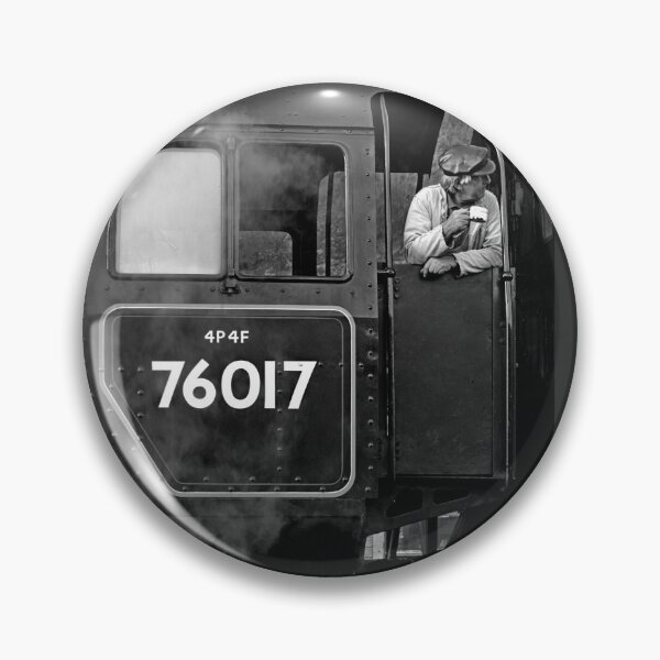 Item preview, Steam train driver on tea break designed and sold by Random Railways.
