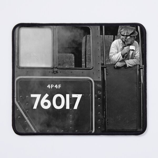 Item preview, Steam train driver on tea break designed and sold by Random Railways.