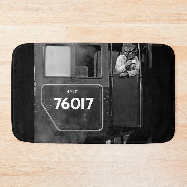 Item preview, Steam train driver on tea break designed and sold by Random Railways.