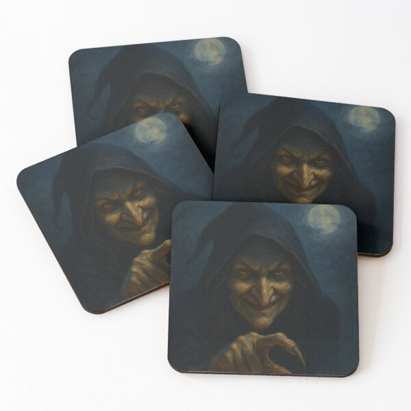 Item preview, Dark Halloween Art – The Witch’s Curse designed and sold by SavageTeamArt.