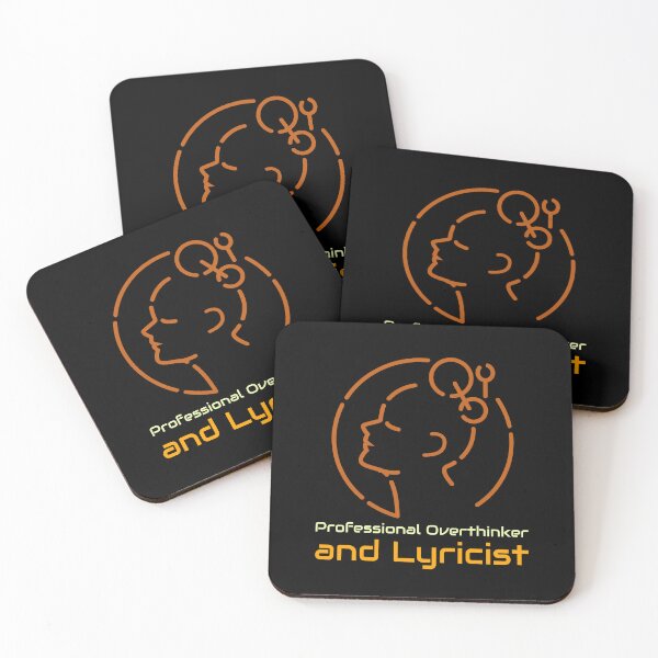 Item preview, Professional Overthinker and Lyricist - songwriter  designed and sold by TaurusC95.