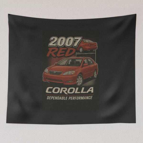 Item preview, 2007 Red Toyota Corolla Design designed and sold by NichePicks.