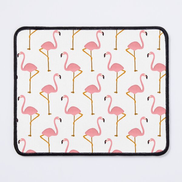 Item preview, Tropical Flamingos – Hand-Painted Gouache Pattern Design designed and sold by Olive Lane Creative.