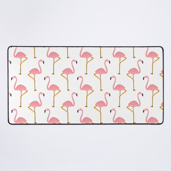 Item preview, Tropical Flamingos – Hand-Painted Gouache Pattern Design designed and sold by Olive Lane Creative.