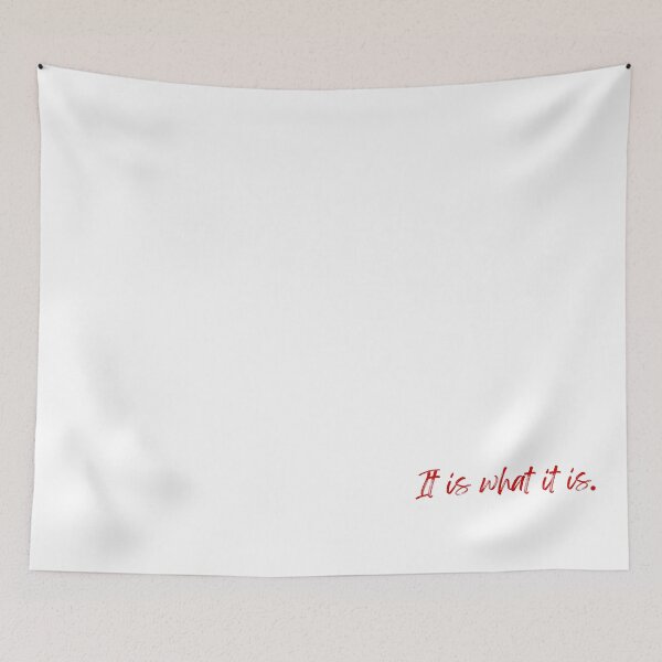 Item preview, It Is What It Is – Chill Minimalist Quote Design designed and sold by NCODesigns.