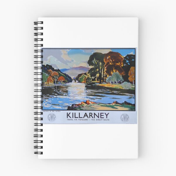 Item preview, Cartel publicitario del Great Western Railway, Killarney designed and sold by Random Railways.