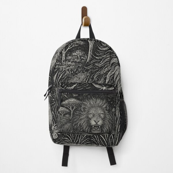 Item preview, Fierce Lion Savannah Grass Sun Doodle designed and sold by EdvvinStudios.