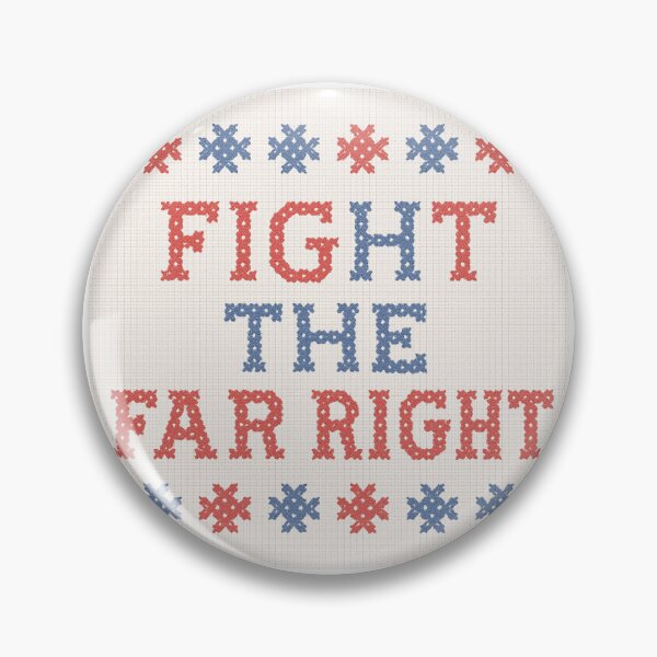 Item preview, Fight the far right  designed and sold by librarianarchist.