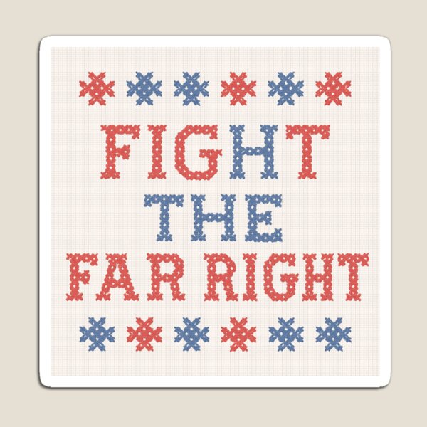 Item preview, Fight the far right  designed and sold by librarianarchist.