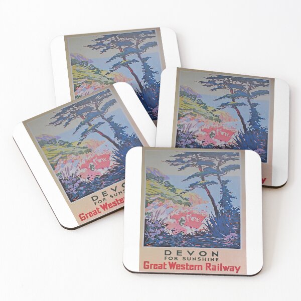 Item preview, Great Western vintage tourism advert for travel to Devon designed and sold by Random Railways.