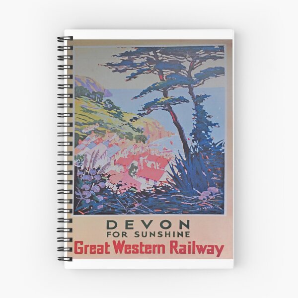 Item preview, Anuncio de turismo vintage Great Western para viajar a Devon designed and sold by Random Railways.