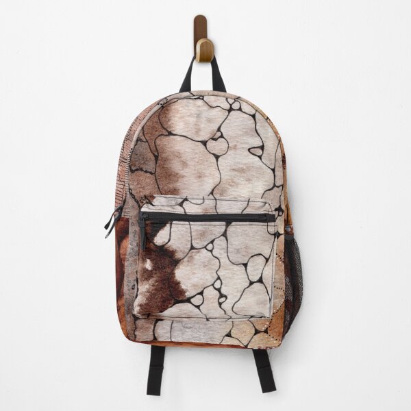 Item preview, Smokey Brown Earth Tones Crystal Abstract Neurographica designed and sold by Tezoodle Art.