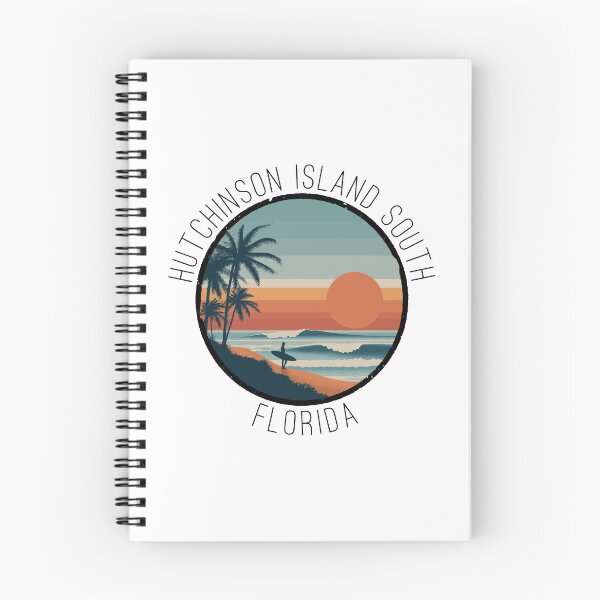 Item preview, Hutchinson Island South - Florida (with Black Lettering) designed and sold by VelvetRoom.