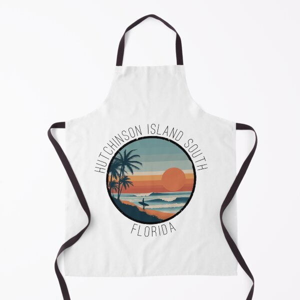 Item preview, Hutchinson Island South - Florida (with Black Lettering) designed and sold by VelvetRoom.