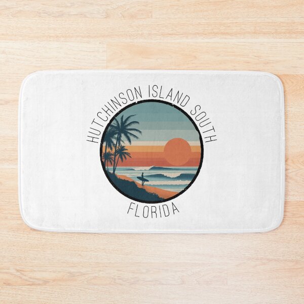 Item preview, Hutchinson Island South - Florida (with Black Lettering) designed and sold by VelvetRoom.