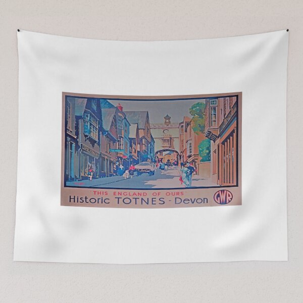 Artikelvorschau, Vintage GWR Reiseplakat für Totnes entworfen und verkauft von Random Railways.