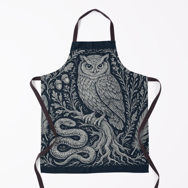 Item preview, Mystic Owl Snake Night Forest Feathers designed and sold by EdvvinStudios.