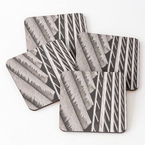 Item preview, Barbican Estate Textured Block Pattern -  designed and sold by waltzermitty.