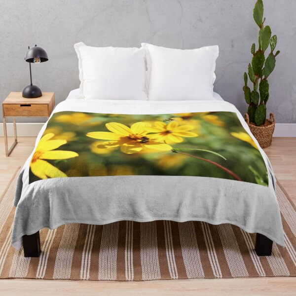 Item preview, Bee on Yellow Flowers designed and sold by Cynthia48.