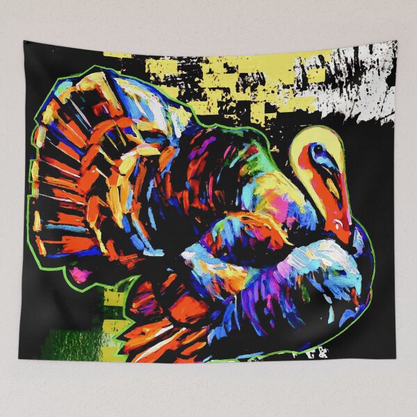 Item preview, Turkey Abstract Painting designed and sold by ViaARTfactory.