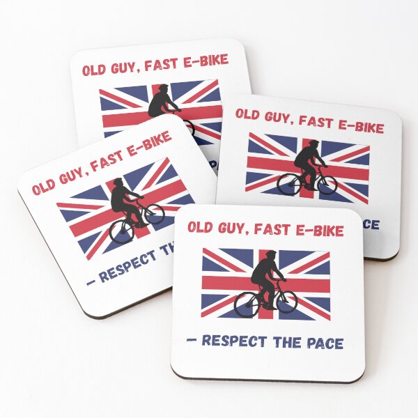 Item preview, Old Guy, Fast E-Bike — Respect the Pace designed and sold by Adrianzebrowski.