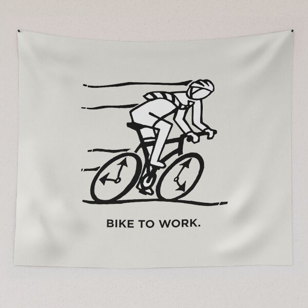 Item preview, Bike to Work designed and sold by Half Serious.