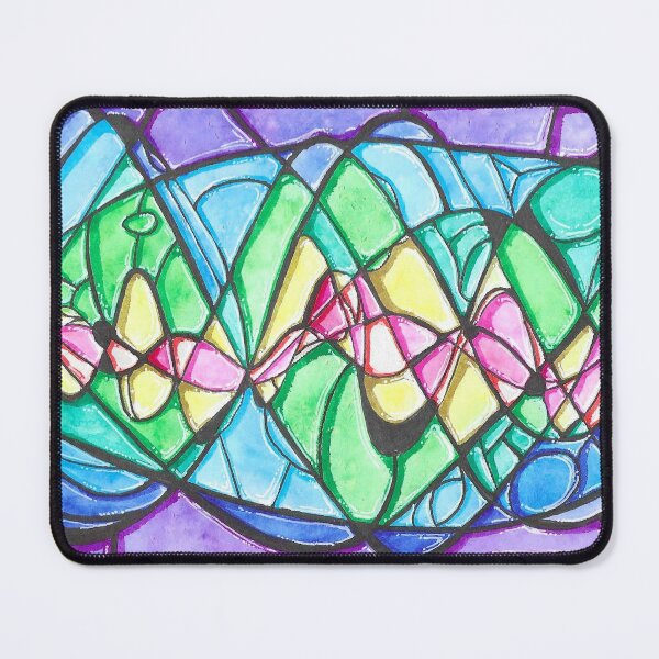 Item preview, Sinusoidal Stained Glass Watercolor designed and sold by tempus-wanderer.