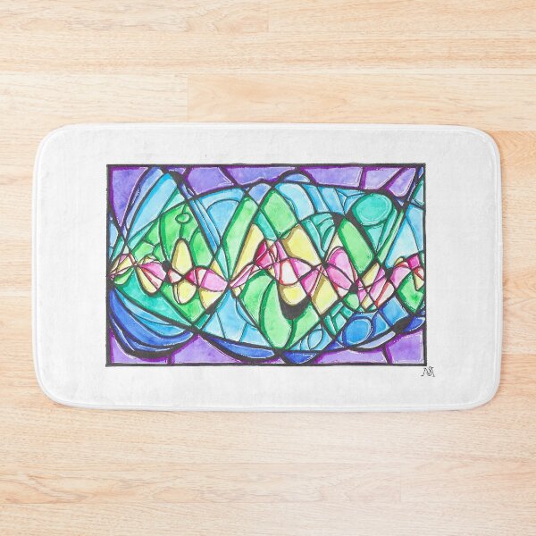 Item preview, Sinusoidal Stained Glass Watercolor designed and sold by tempus-wanderer.