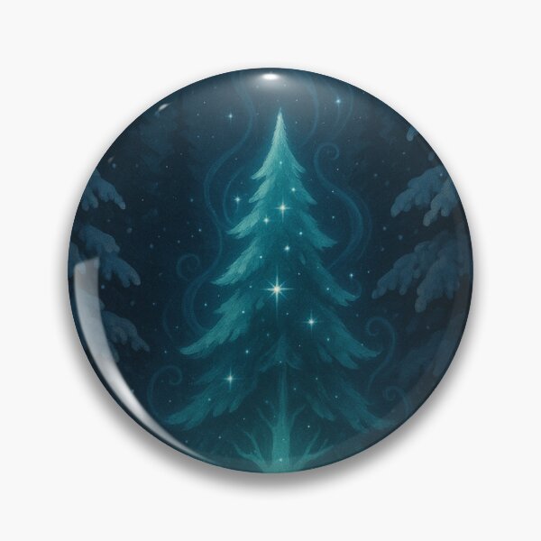 Item preview, Enchanted Winter Tree – Celestial Christmas Glow designed and sold by Painted Moon by Luna Bee™.