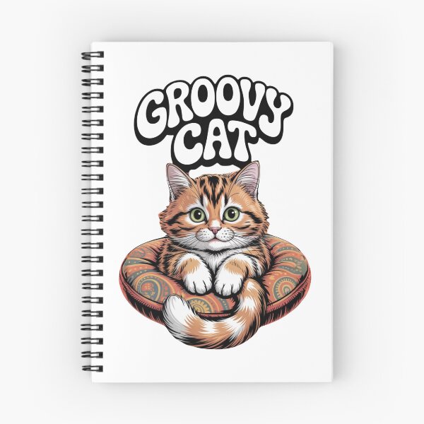 Item preview, Groove Cat – Funky Retro Vibes /catcat/ designed and sold by AndrewYoko.
