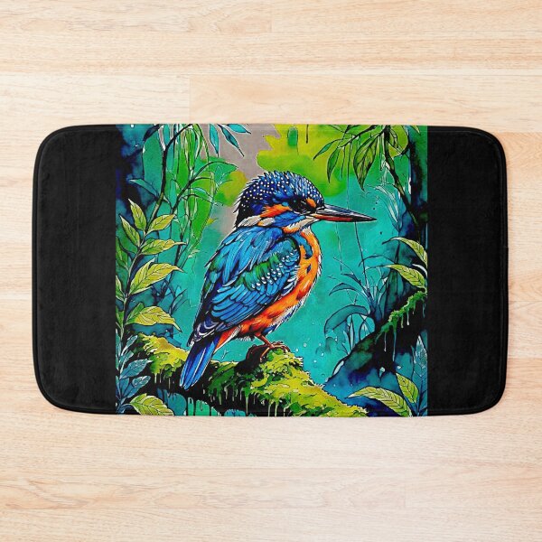 Item preview, Kingfisher perched designed and sold by Helios Be. Lavsh.