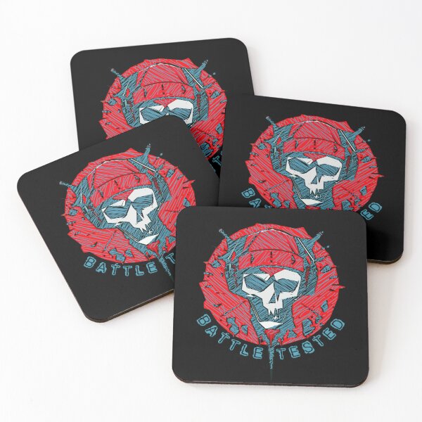 Item preview, Battle Tested Punk Skull Combat Inspired designed and sold by UNK-Fatigues.