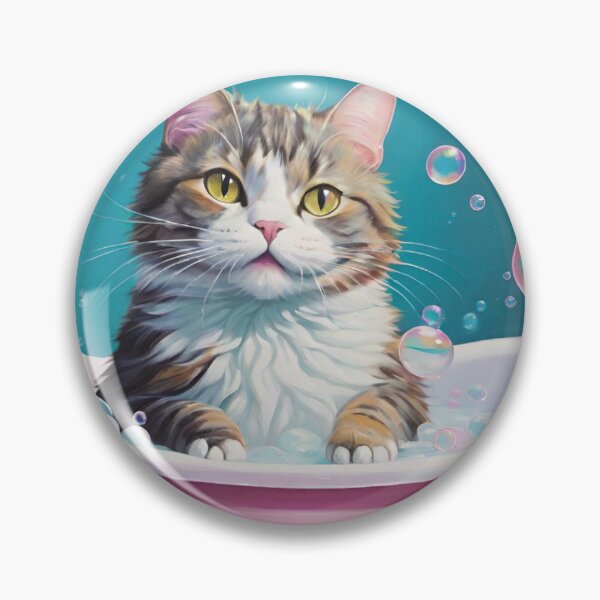 Item preview, Cat bath  designed and sold by JLeonardoArt.
