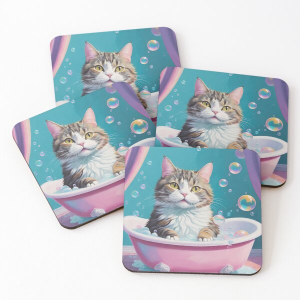 Item preview, Cat bath  designed and sold by JLeonardoArt.
