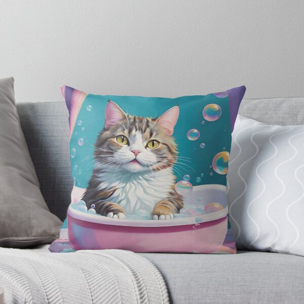 Item preview, Cat bath  designed and sold by JLeonardoArt.
