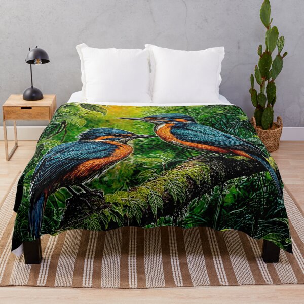 Item preview, Kingfisher perched#1 designed and sold by Helios Be. Lavsh.